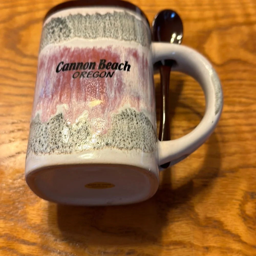 Souvenir Coffee Mug  with Spoon